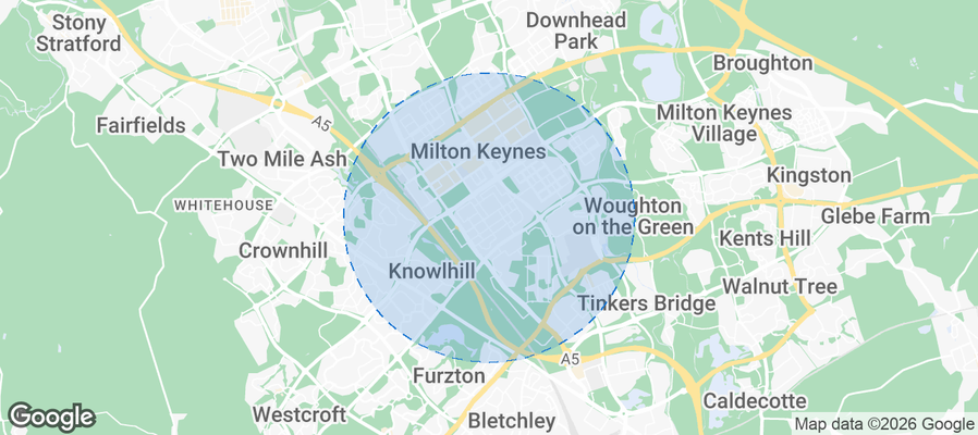 Oldbrook Airbnb map